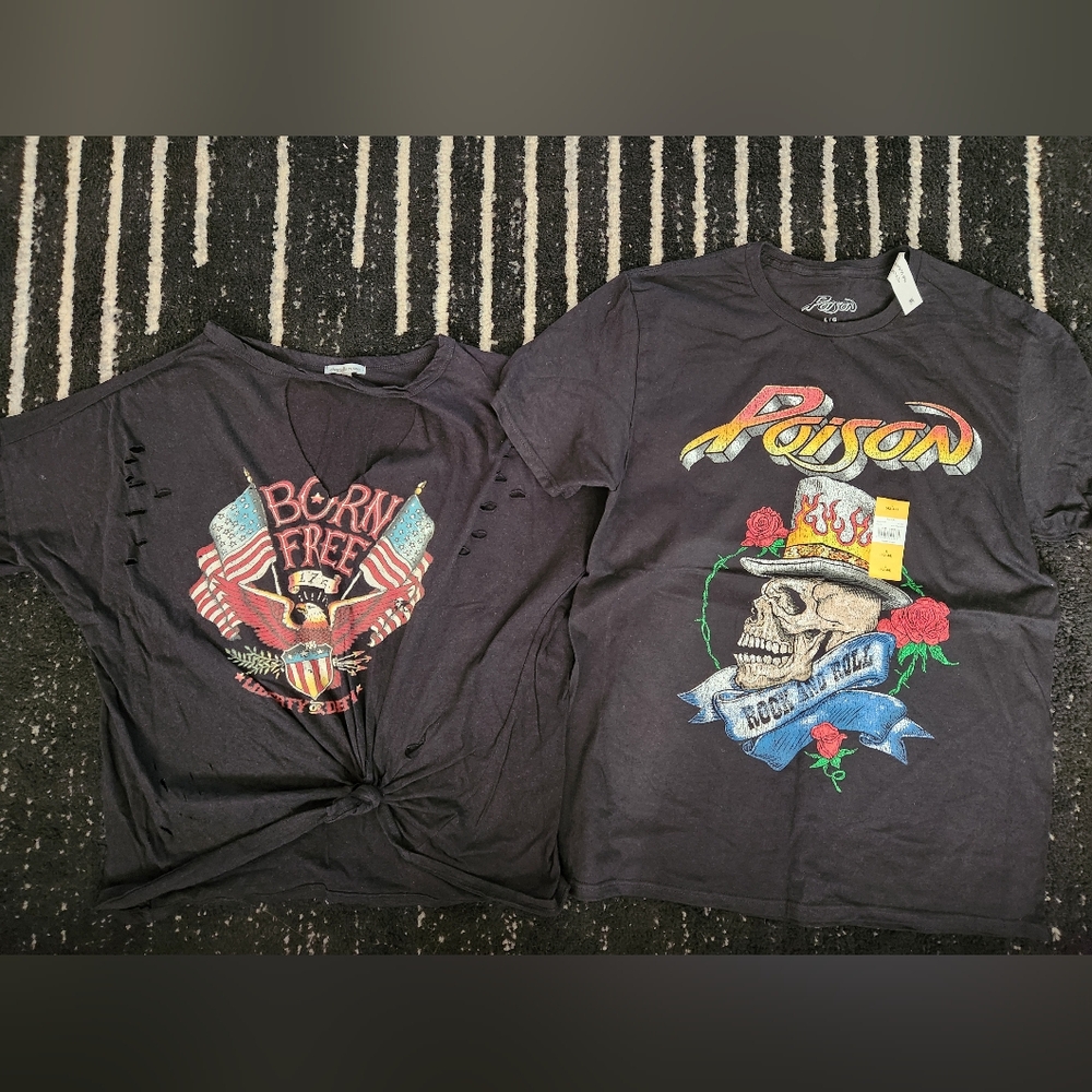 Womens Rock N Roll Poison T-Shirts